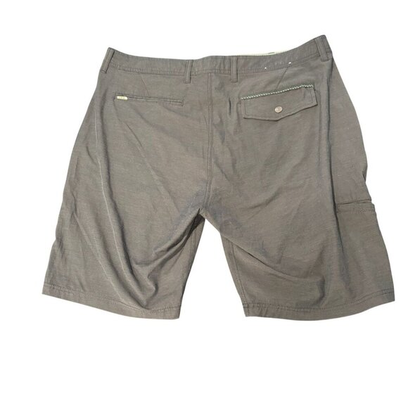 Linksoul Mens Charcoal Golf Shorts Size 36 Lightweight Performance Fabric - Picture 5 of 6